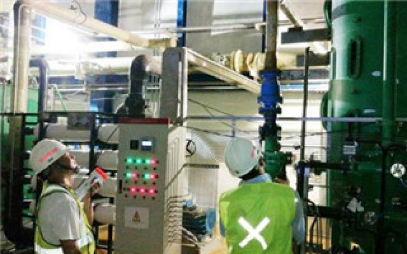 龐卡蘭蘇蘇項(xiàng)目首次成功制出除鹽水