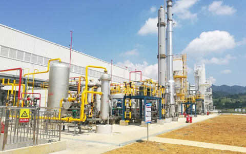 杰瑞速度——僅17周！四川古藺12萬方/天天然氣液化項目順利出液