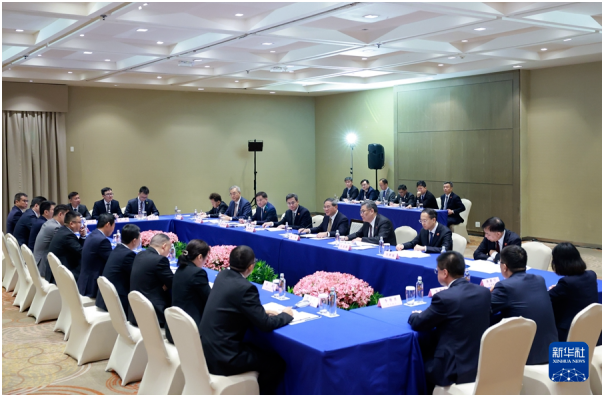 李強(qiáng)出席在巴西中資企業(yè)座談會，國網(wǎng)、金風(fēng)、中天等企業(yè)參加