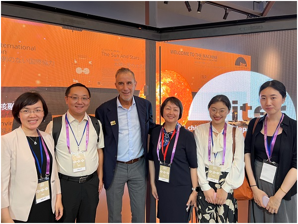 中國(guó)國(guó)際核聚變能源計(jì)劃執(zhí)行中心王艷主任赴日本參加世博會(huì)