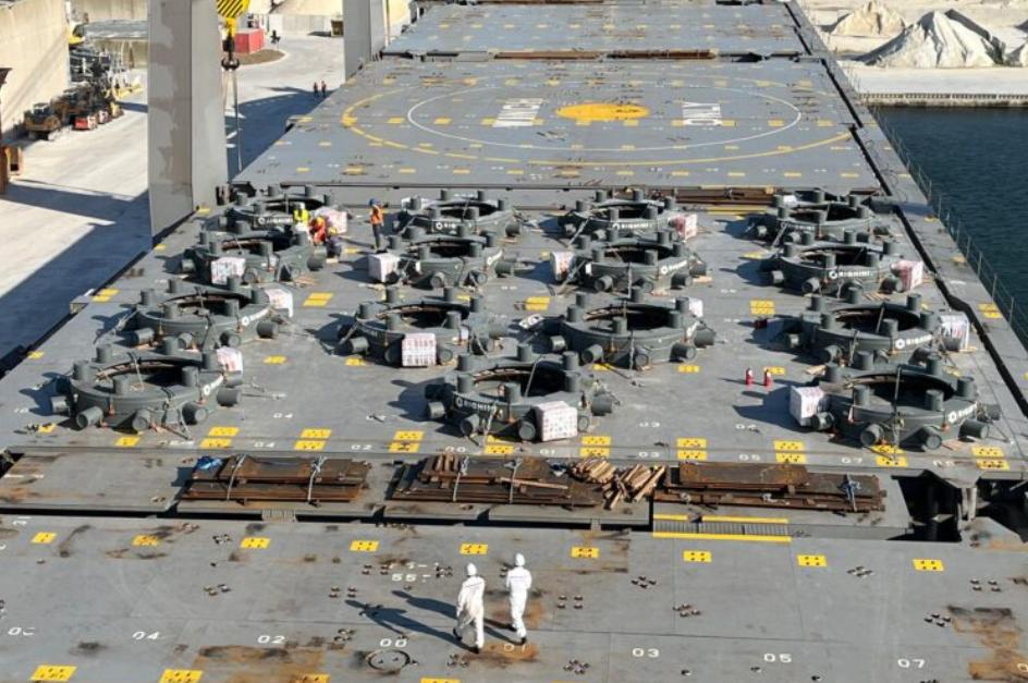 F.lli Righini Srl助力海上風電 交付多套導(dǎo)管架夾樁器