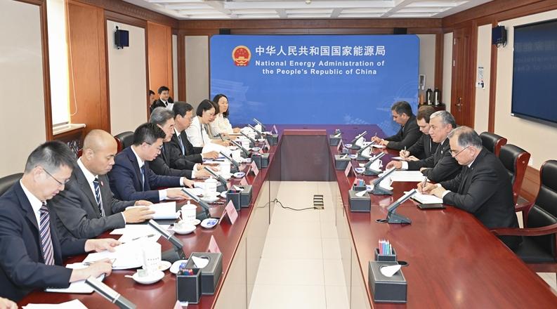 國家能源局主要負責人會見土庫曼斯坦副總理