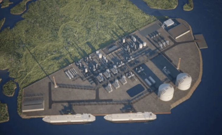 美國路易斯安那州液化天然氣項目規(guī)劃年產(chǎn)能2500萬噸