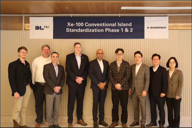 韓國(guó)DL E&C簽1000萬(wàn)美元SMR標(biāo)準(zhǔn)化設(shè)計(jì)合同